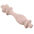 thumbnail image 5 of 60 Pcs 7.6X1.8cm Beech Unpainted Unfinished Wood Craft Spindles Baluster for Home Restaurant Decor Repair Decoration, 5 of 5