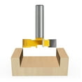 thumbnail image 2 of 12mm Shank 4-Wings Rabbet Router Bit Slot Cutter Router Bit Wood Groove Milling Woodworking Tool, 2 of 9