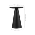 thumbnail image 2 of KALLORY Soporte Negro Para Velas Pilar Y Cónicas En Hierro Para De Comedor, 2 of 8