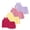 Pink Yellow Purple Red, variant on Girls Summer Clothes 8 Pcs Cami Tank Top and Shorts Beach Sets Casual Summer Outfits for Kid Red Green Pink Blue 5 Years