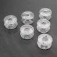 thumbnail image 2 of 25 Clear Plastic Sewing Machine Bobbins Fits Singer Brother Janome Toyota, 2 of 5