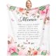 thumbnail image 1 of LHSHID Mema Gifts Gifts for Mema Mema Birthday Gifts Mema Gifts from Grandchildren Mema Gifts for Grandma Best Mema Ever Gifts Mema Gifts on Retirement Throw Blanket 50"x60", 1 of 8