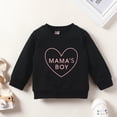 thumbnail image 4 of Vedolay Girls Sweatshirts Girl's Fashion Sweatshirts with Pocket Long Sleeve Top for Kids,Black 6-12 Months, 4 of 5