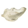 thumbnail image 4 of Plato decorativo Benzara BM302617, 51 cm, hoja de aluminio, 4 of 5