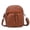 Brown#021, variant on CHCNHAC Women's Shoulder Bag PU Leather Crossbody Bag Fashionable Daily Commute Backpack Lightweight Multi-pocket Design for Students Office Workers Urban Travel 1PC