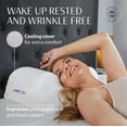 thumbnail image 5 of YourFacePillow Cervical Neck Pillow for Sleeping, Cooling Memory Foam Cervical Pillow, Ergonomic Pillow with Contoured Support for Side, Stomach and Back Sleepers Without Satin case, 5 of 6
