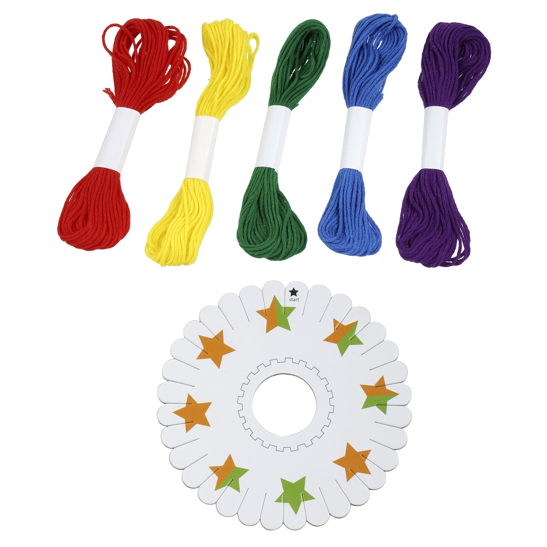 12 Pack: Rainbow Floss Friendship Bracelet Kit by Creatology