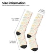 thumbnail image 4 of Fotbe Fall Rabbit print Women's Men's Novelty Crew Socks Cotton Socks Knee High Socks for Walking,Running,Nurses,Pregnancy, 4 of 8