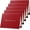 Maroon, variant on 5 Pack Graduation Certificate Holders 8.5''x11'' Imprinted Diploma Covers PU Leather Document Cover for Adults (Maroon, 8.5''x11'')