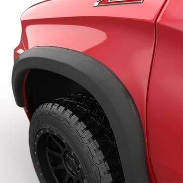 EGR BLF2002 Baseline Flarez Standard Style Fender Flare ser, Textured Black Finish, Compatible With Select Chevrolet Silverado Models