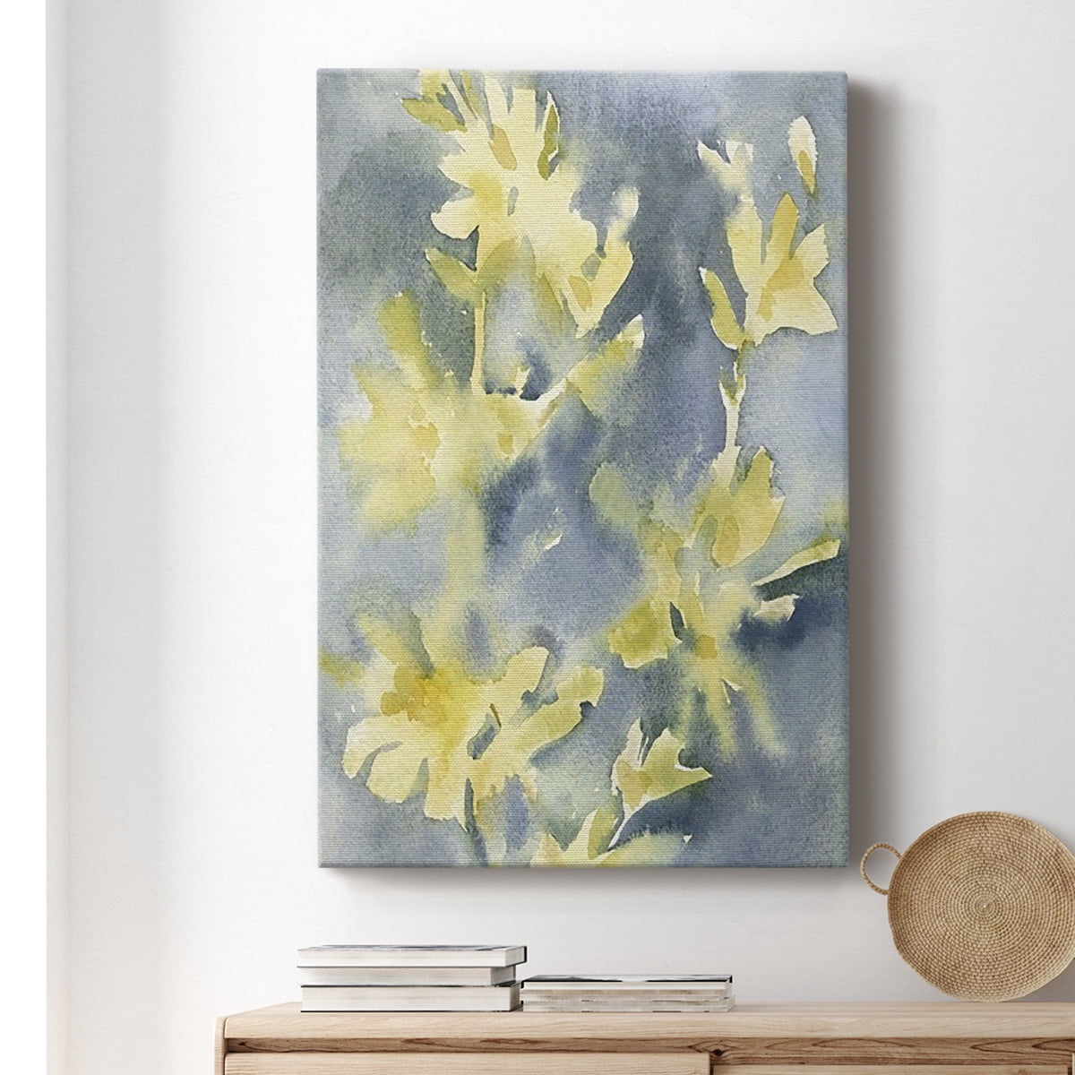 Forsythia Blooms II Premium Gallery Wrapped Canvas - Ready to Hang