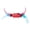 Blue, variant on Vibrant Life Catnip Candy Cat Toy with Feathers and Bell, Pink and Blue