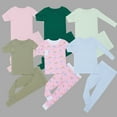 thumbnail image 6 of WIBACKER Two-Piece Pajamas Set for Boys & Girls, Soft Viscose from Bamboo Toddler Sleepwear for Kids 12 Months-8T Pjs, 6 of 6