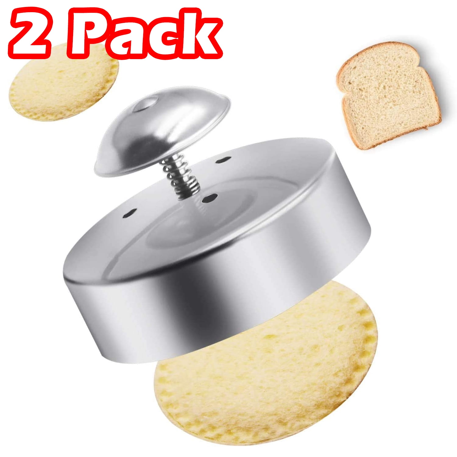 Mini Sandwich Maker Cutter, Breakfast Sandwich Press Sealer