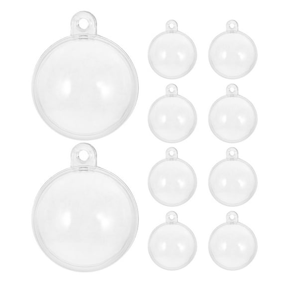 WRITWAA Fish Tank Bubbler Decoration Pvc Round 10Pcs 1In