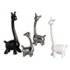 thumbnail image 3 of Kit de figuras de ciervos de cerámica perfecl adorno de mesa 4 piezas, 3 of 8