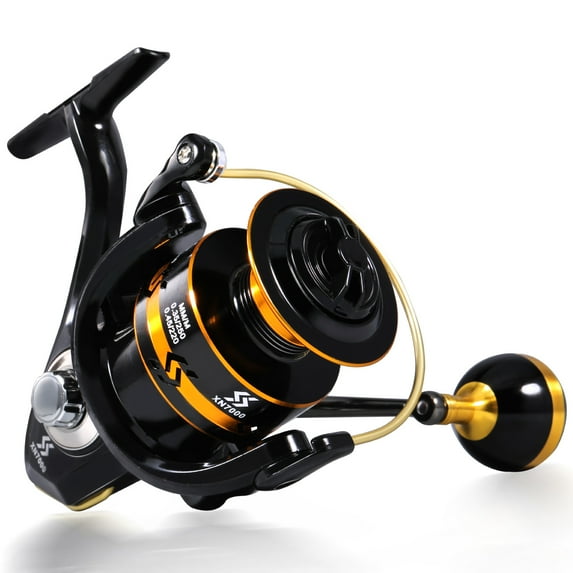 Sougayilang 6.2:1 High Speed Spinning Reel Aluminum Spool 22LB Fishing Reels