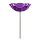 thumbnail image 5 of Estaca para jardín, para pájaros, fácil instalación, decoración novedosa, estaca para flores, cuenco para abejas, ideal para regalar, para Púrpura, 5 of 8