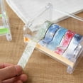 thumbnail image 2 of Advancent Dispensador de cinta, caja de almacenamiento, estuche transparente, organizador de álbumes de recortes para el hogar, escuela, oficina, Almacenamiento y organización del hogar Beige Advancent HA077664-03, 2 of 6