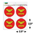 thumbnail image 4 of Wonder Woman Wonder Mom Logo Refrigerator Fridge Locker Vinyl Circle Magnet Set, 4 of 5