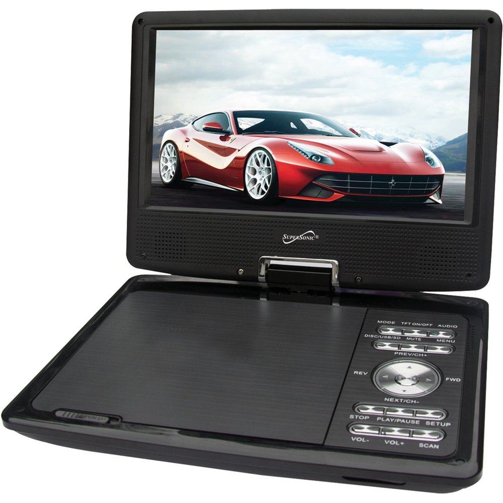 9" DVD Player with TV Tuner