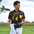 thumbnail image 3 of Honeii Casino Playing Cards Print Polo Shirt, A Classic Short-Sleeved, Button-Down Golf Shirt for Men,Mens Polo Shirts Short Sleeve-XX-Large, 3 of 6