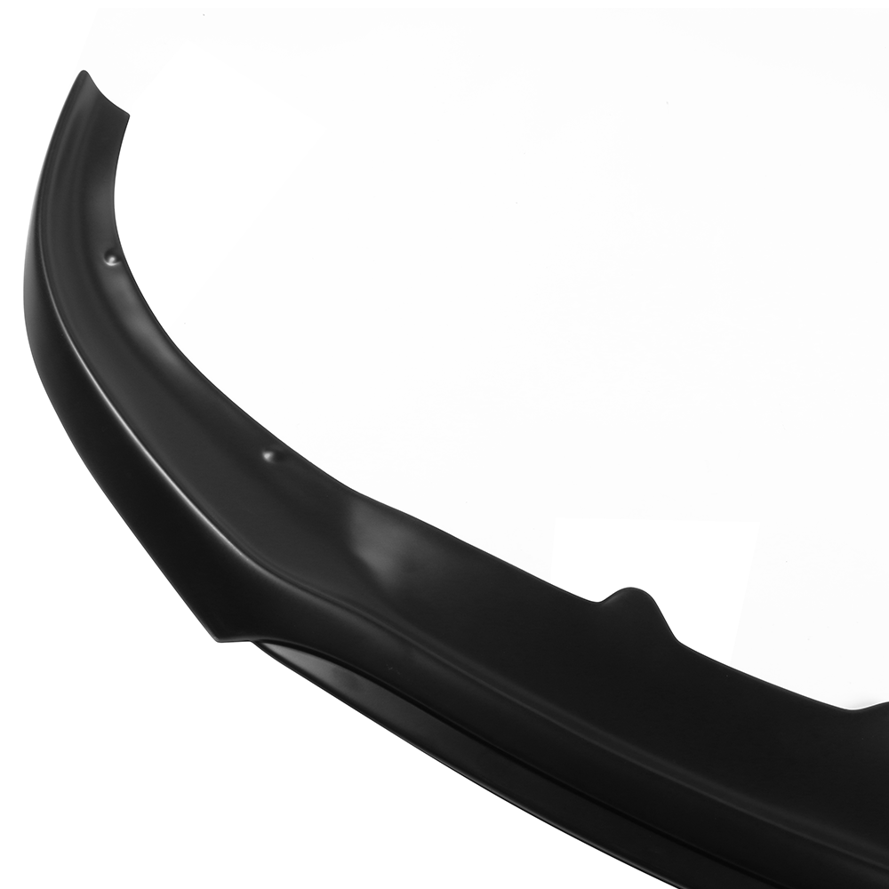Ikon Motorsports Compatible with 15-23 Dodge Charger Front Bumper Lip IKON V2 Style Black PP