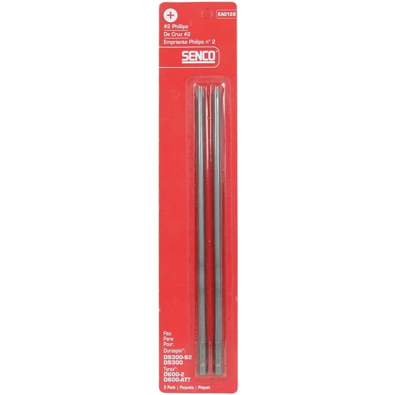 Senco EA0128 #2 Phillips Bits 2 Piece - Duraspin Screw Fastening System