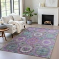 thumbnail image 6 of Dalyn Rugs Machine Washable Indoor/Outdoor Chantille ACN2049 Purple 5' x 7'6" Rug, 6 of 9