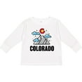 thumbnail image 3 of Inktastic Colorado Mountains and Clouds Boys or Girls Long Sleeve Toddler T-Shirt, 3 of 5
