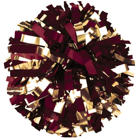 1 In-stock 2 Color Metallic Youth Pom (Sold Individually)