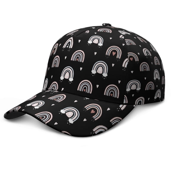 Ethnic Tribal Style Baseball Cap – Boho Chic Dad Hat for Women Men, Adjustable Print Cap, Breathable, Fade-Resistant, Perfect for Hiking, Jogging, Camping