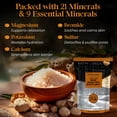 thumbnail image 3 of Sal de baño Aromasong Raw Dead Sea 100% pura y natural, 8,6 kg, 3 of 8