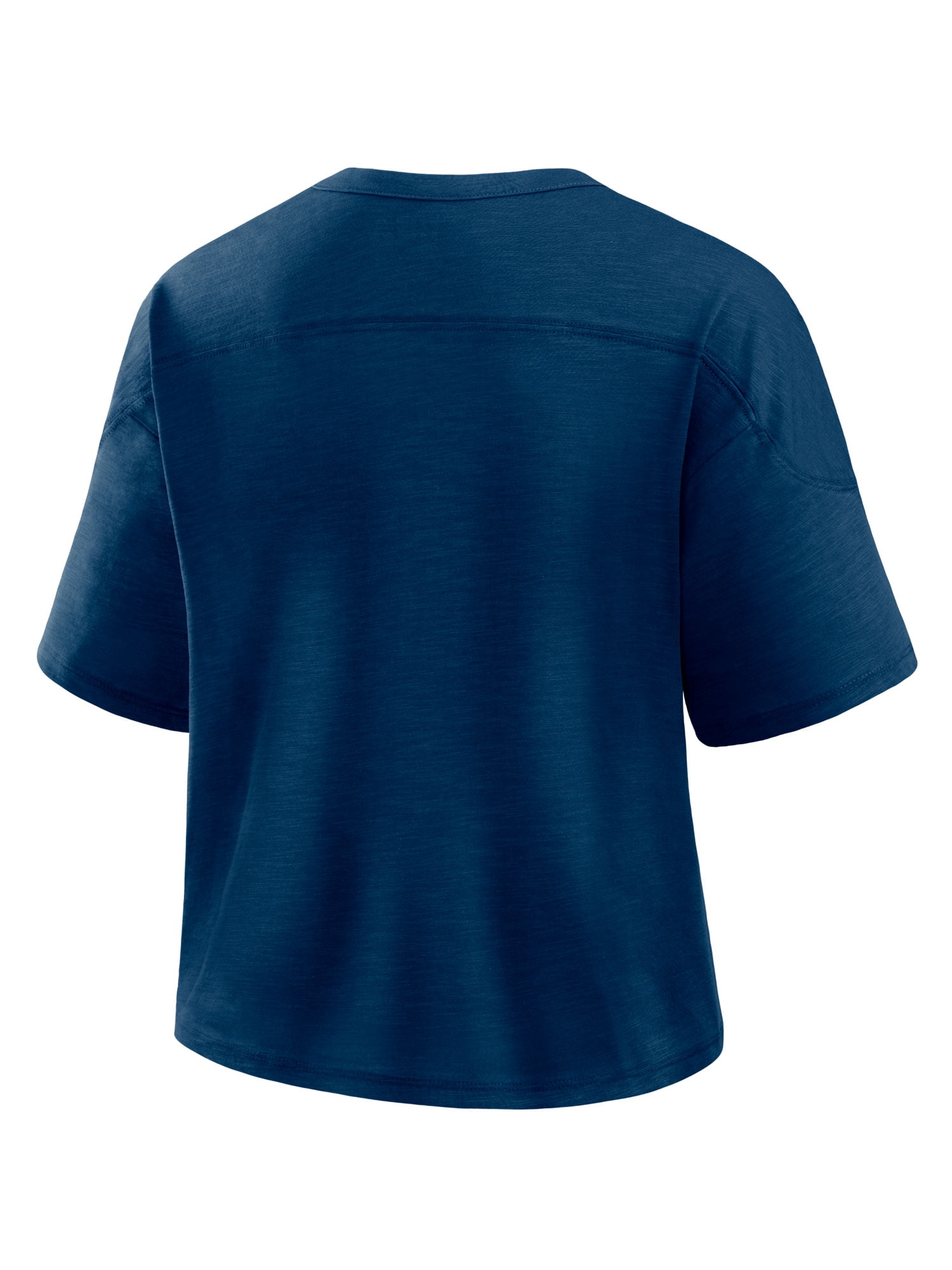NFL Houston Texans Women's Cotton Navy Short Sleeve T-Shirt