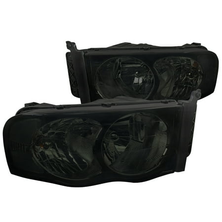2004 Dodge Ram 3500 Specs - Spec-D Tuning For 2002-2005 Dodge Ram 1500 2500 3500 Euro Replacement Smoke Head Lights Lamps Pair 2002 2003 2004 2005
