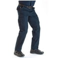 thumbnail image 2 of 5.11 Work Gear Men's Ripstop TDU Work Pants, Adjustable Waistband, Lightweight Bottom, Dark Navy, X-Large, Long, Style 74003, 2 of 4