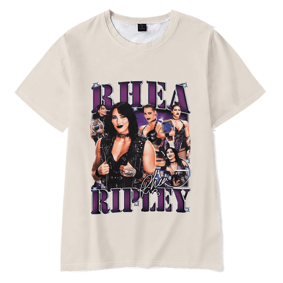 Rhea Ripley Merch Shirt Vintage Unisex Tops Tee Jersey Outdoor Tee Fashion y2k Top