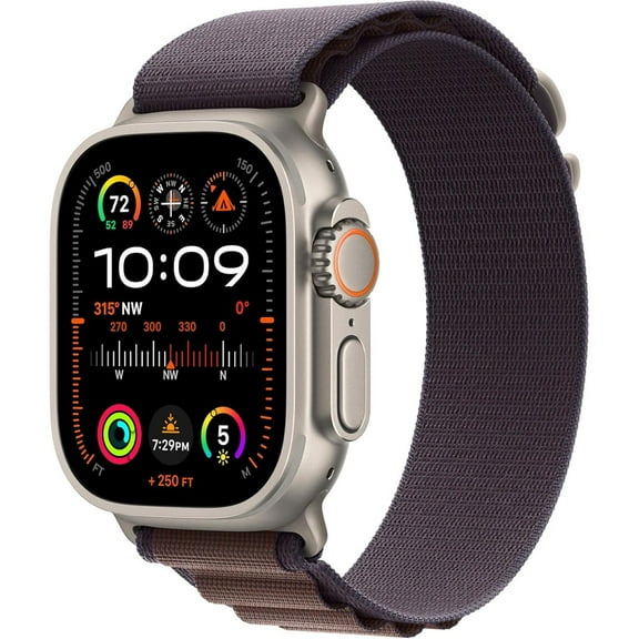 Apple Watch Ultra 2 GPS + Cellular 49mm Titanium Case, Choose Color and Size