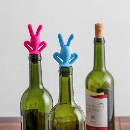 

Kitchen Gadgets Gourd shape wine bottle stopper creative silicone sealing fresh-keeping bottle c