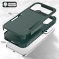 thumbnail image 4 of ELEHOLD Case for iPhone 17 Pro Max, Shockproof Dual Layer Case Hybrid Cover, Non-Slip Grip,Darkgreen, 4 of 6