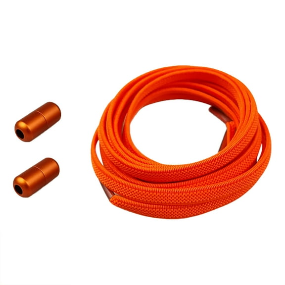 Ke1Clo Elastic Shoelaces Capsule under $5! No Tie Lacing System Metal Buckle Adjustable 100cm Length for Sports Shoes Casual Footwear Kids Adults Easy Wear Replacement Laces
