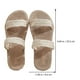 thumbnail image 2 of 1 par de paja tejida cáñamo sandalias sandalias de paja zapatillas de playa para mujeres, 2 of 5