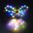 thumbnail image 2 of Bangcool Jupe Tutu Halloween Robe de Fête en Tulle avec Aile pour Enfants, 2 of 4