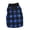 XXXL, variant on Easy Wear Dog Clothes Fleece Hoodie Check Designs Polyester Texture for Quick On Off and Daily Use in Cold Weather