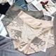 thumbnail image 5 of Bragas de encaje de cintura alta para mujer, ropa interior Sexy de talla grande piezas, lencería íntima descarada, 3 L-2XL, 5 of 5