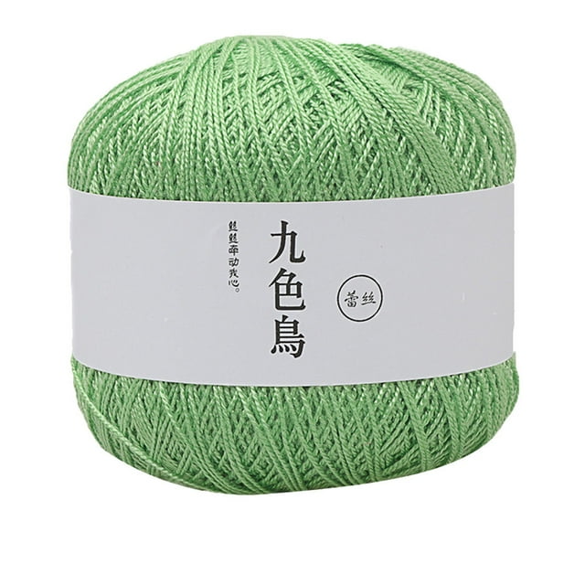 SDNall Fil de Dentelle Diy Fil de Coton Tissé Fil de Coton Fin Fil à Crocheter 8e