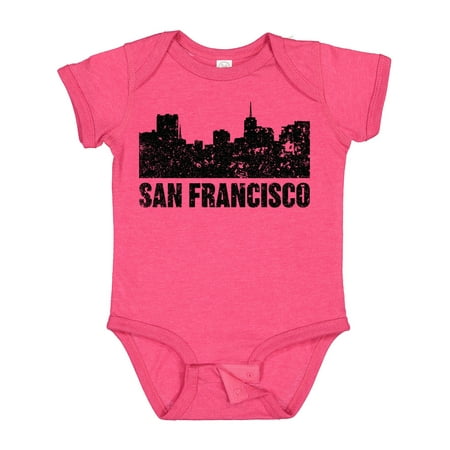 

Inktastic San Francisco Skyline with Grunge Gift Baby Boy or Baby Girl Bodysuit