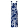 thumbnail image 5 of Jinhomg Baggy Bib Overalls for Women 2026 Summer Adjustable Strap Loose Vintage Floral One Piece Jumpsuit with Pockets Multicolor L, 5 of 5