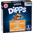 thumbnail image 1 of Quaker Dipps Salted Butterscotch Granola Bars, 5 Granola bars, 1 of 10