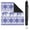 青花瓷大象, variant on Elegant Mahjong Mat for Table, 31.5*31.5in Anti Slip American Mahjong Table Cloth, Noise Reduction, Neoprene Mah jongg Mat with Carrying Bag & 3 Dices, Mahjong Set Gift for Board Tile Games Mats